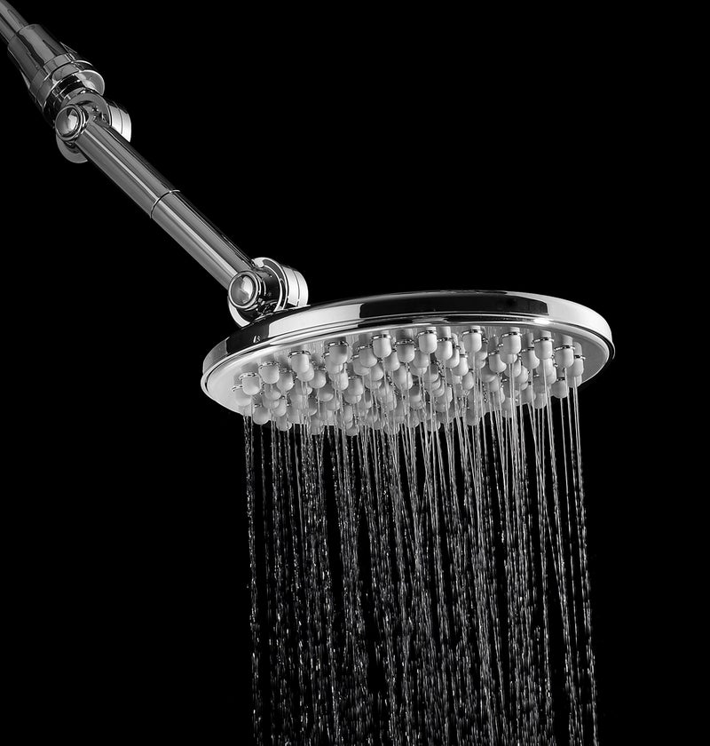 Hotel Spa HotelSpa MOBILIS(TM) 4-way Adjustable High-Pressure 9"" Rainfall Showerhead with 109 Self-Clean Jets Chrome - Image 3